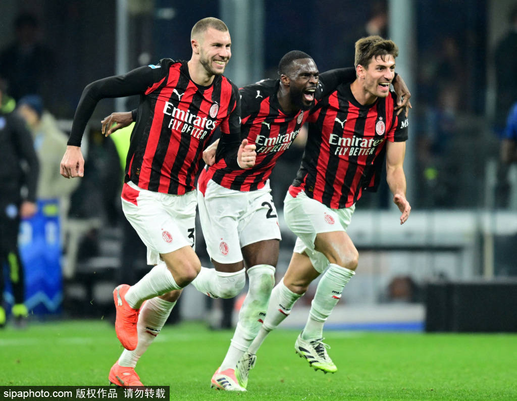 19岁350天！巴特萨基成意甲米兰进球最年轻意大利后卫